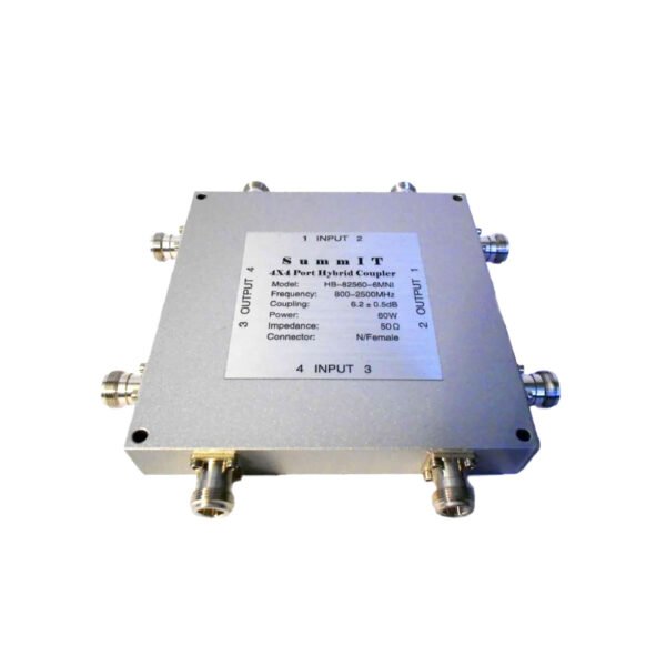 Acoplador Hibrido 4x4 800-2500 Mhz N Hembra