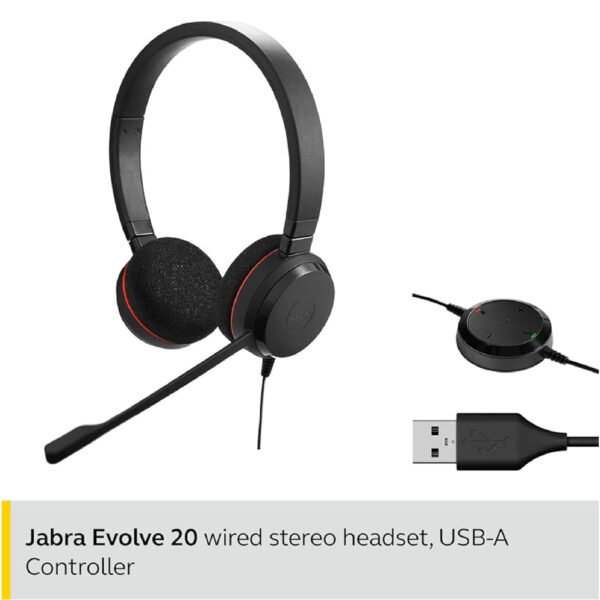 Auricular Jabra Evolve 20 - Image 3