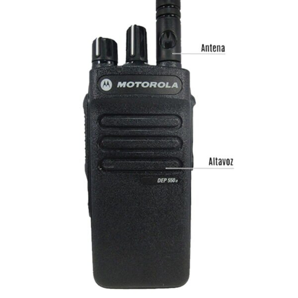 Radio Motorola DEP550e Digital LAH02RDC8UA1AN UHF 403-527 MHz - Imagen 5